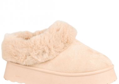 Γυναικεία Μποτάκια | Υφαντίδης | 574213 | Μπεζ - Υφαντίδης - 